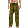 thumbnail image 4 of Mens Pajama Pants Christmas Plaid Loungewear Cotton Comfy Pj Bottoms with Pockets, 4 of 7