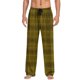 thumbnail image 4 of Pantalones de pijama largos para hombre, informales, con estampado a cuadros, holgados, deportivos, elásticos, rectos, vintage, con bolsillos, 4 of 6