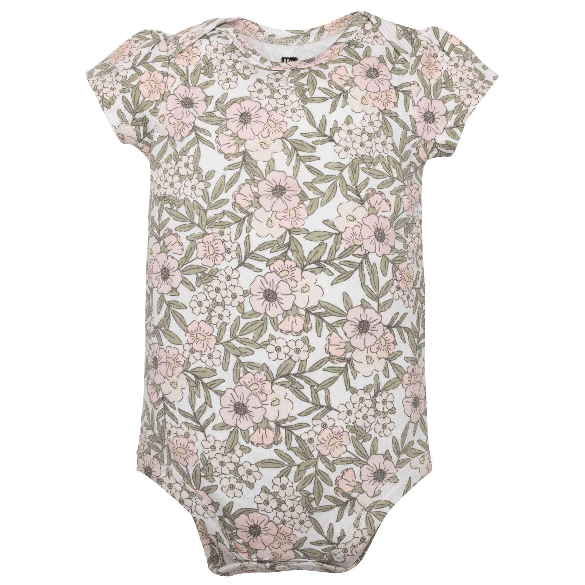 Hudson Baby Infant Girls Cotton Layette Set, Love My Family&nbsp;, 3-6 Months