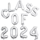 thumbnail image 5 of 1 juego de globos de aluminio para fiesta de graduación de 2024, 5 of 6
