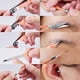 thumbnail image 3 of Set de manicura HANTEKAS 10 en 1 de acero inoxidable con funda de piel, 3 of 6