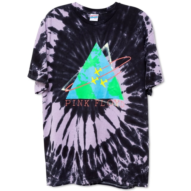 Camiseta gráfica Junk Food para hombre Pink Floyd Tour '88 multicolor pequeña