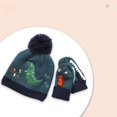 thumbnail image 4 of Sombrero unisex grueso con pompón CUTICAT de punto para invierno, 4 of 7