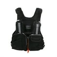 thumbnail image 1 of facefd Buoyancy Vest Adults Jacket Safety for Water Ski Wakeboard black, 1 of 6