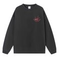 thumbnail image 3 of Gibobby Sudadera de mujer Sudadera suelta para mujer cuello redondo para otoño e invierno(Gris oscuro,XG), 3 of 5