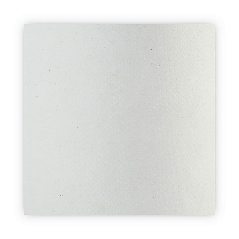 Paper Wiper Roll Towel, 1-Ply, 7.68 x 1,150 ft, White, 4 Rolls/Carton -  mastersupplyonline