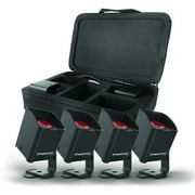 Chauvet DJ Liberty H1 Multicolor Wireless Magnetic DJ Stage Light Kit, 4 Pack