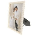 thumbnail image 4 of KAKOWELY Pearl Picture Frame Wedding Desktop Photo Frame Tabletop Photo Display Frame,10.83"X8.66"X0.59", 4 of 5