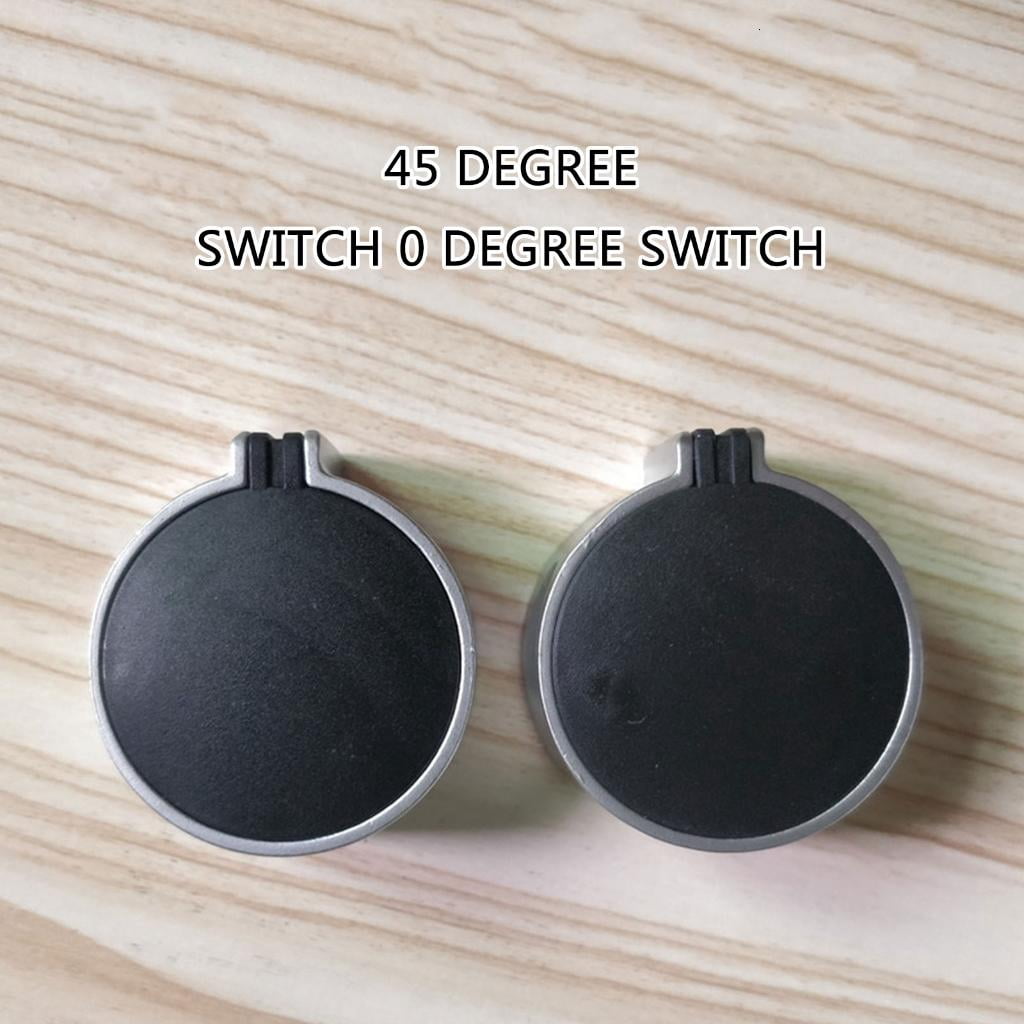 2pcs Gas Range Knob Set Zinc Alloy Rotary Control Accessories Fit for Cooking Appliances Kitchen Stove Household Ovens