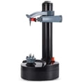 thumbnail image 5 of QUETO Multifunction Electric Peeler Automatic Rotating Apple Potato Peeling Machine Vegetable Cutter Peeling Tool (Black), 5 of 5