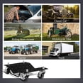 thumbnail image 7 of Ktaxon Car Wheel Dolly, 4PCS 6000LBS Heavy Duty Vehicle Dolly, Black, 7 of 7