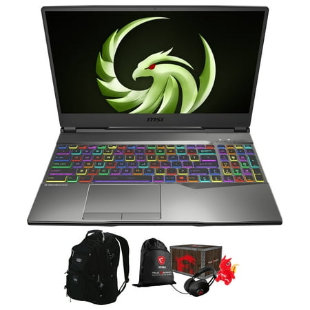 MSI Alpha 15 A4DEK Gaming and Entertainment Laptop (AMD Ryzen 7 4800H 8-Core, 16GB RAM, 8TB PCIe SSD, 15.6" Full HD (1920x1080), AMD RX 5600M, Wifi, Bluetooth, Win 10 Pro) with ME2 Backpack , Loot Box