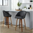 thumbnail image 5 of LumiSource Matisse Highback 26" Fixed-Height Counter Stool - Set of 2, 5 of 10