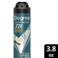 thumbnail image 4 of (2 pack) Degree Advanced Long Lasting Men's Antiperspirant Deodorant Dry Spray, Coconut Rush, 3.8 oz, 4 of 15