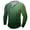 Army Green, variant on VBTAPA Big and Tall Henley Shirt for Men Gradient Color Long Sleeve Button T-shirt Slim Fit Collarless Golf Shirts Back to College Sale Army Green XXXL