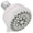 White, variant on Delta Brushed Nickel 7 settings Showerhead 1.75 gpm