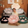 thumbnail image 2 of 2 Sizes Kawaii Plush Bear Paw Mat Cute Animal Bear Cat Foot Pillow Heart Plush Cushion Stuffed Soft Toys for Home Decor Gifts, 2 of 5