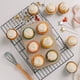 thumbnail image 4 of katbite Paper Muffinförmchen, 150 Stück Mini Cupcake Formen für Hochzeit, Geburtstag, Party, Einweg Backbecher in Weiß, Braun, Dunkelbraun, 4 of 5