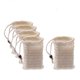 thumbnail image 5 of 10 bolsas ahorradoras de jabón, bolsa de jabón exfoliante de sisal natural para hacer espuma y secar las barras de jabón, jabón de ducha (beige, 9 x 14 cm), 5 of 5