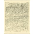 thumbnail image 2 of USGS 15x18 White Modern Wood Framed Museum Art Print Titled - Piru California Quad - USGS 1921, 2 of 4