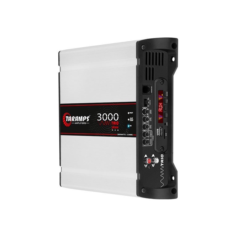 Taramps TRIO 3000 PLAYER Amplifier 2-ohm 3250W RMS - 2 Outputs