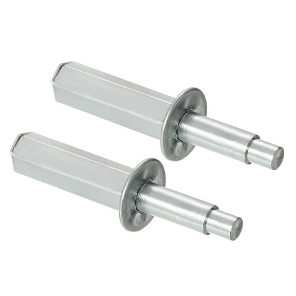 Uxcell Bifold Door Hardware, 2-Pack Bi-Fold Door Top Pivot C, Bifold Closet Door Hardware Repair Part Kit