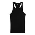 thumbnail image 2 of Gephdiin Tank Tops Men Sleeveless Shirts for Men Men Tank Topsslim Casual Basic Vest Mens Shirts Mens Compression Tank Top Polyester Black M, 2 of 5