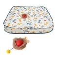 thumbnail image 5 of Interaction Play Mat for Kittens with Fast Rolling Toy and Motion Activated Design for Boredom Cats Entertainment, 5 of 8