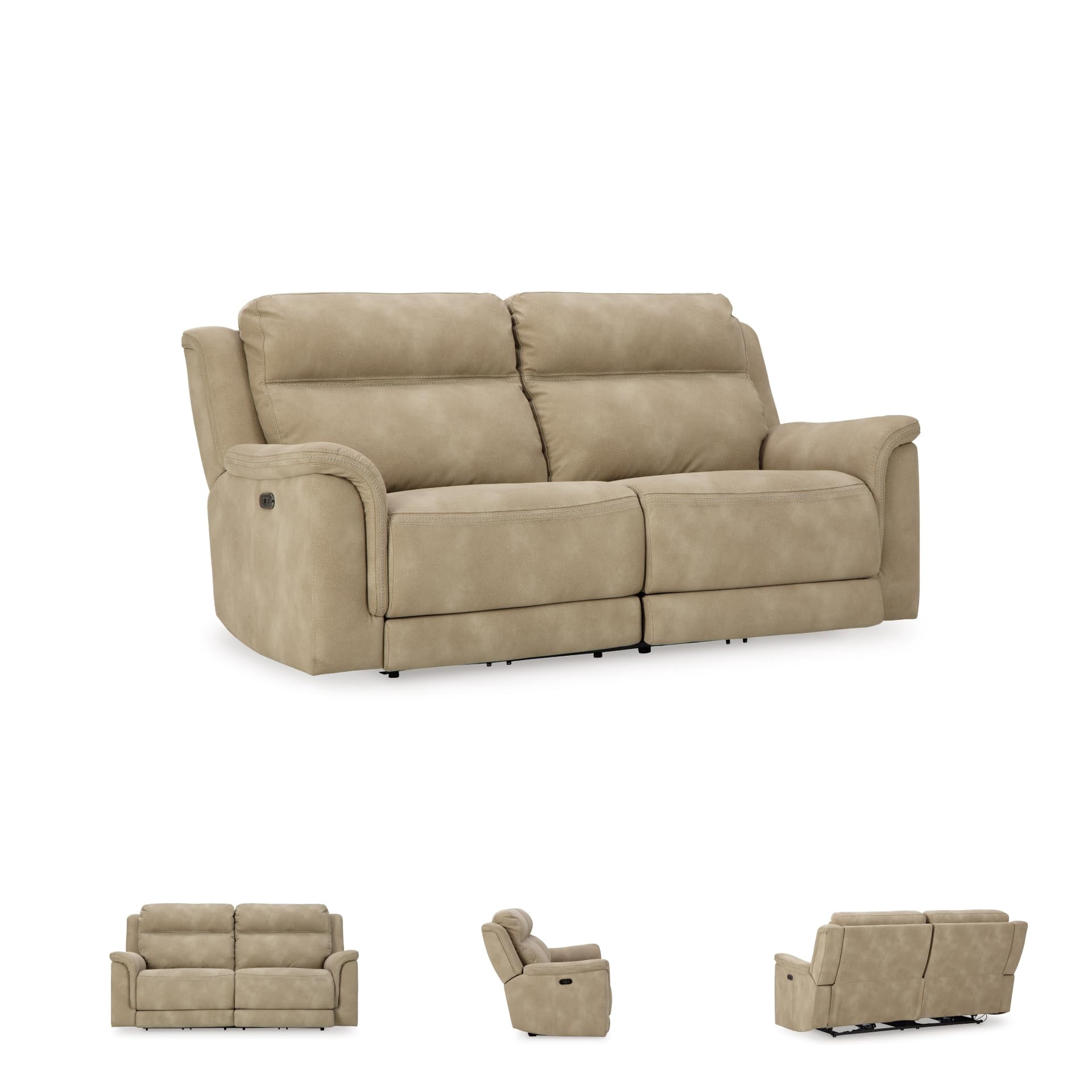 Signature Design by Ashley Next-Gen DuraPella Sand Power Reclining Sofa