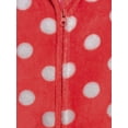 thumbnail image 6 of Disney Women's and Women's Plus Minnie Mouse Hooded Union Suit, 6 of 7