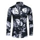 thumbnail image 1 of Camisa De Manga Larga Con Estampado Vintage Para Hombre, 1 of 3