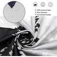 thumbnail image 5 of Misty Forest Shower Curtain, Foggy Forest Pine Tree Nature Woodland Landscape Bathroom Curtains for Bathtub Decor Waterproof Fabric Machine Washable with 12 Hooks, 5 of 6