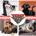 thumbnail image 3 of 2 Pieces Christmas Dog Bandanas, Dog Scarf, Christmas Dog Bandanas, Dog Scarf for Pets Christmas Decorations, Suitable for Christmas Gifts for Cats and Dogs, 3 of 5