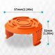 thumbnail image 3 of Spool Cap Cover For Worx,trimmer Replacement Spool Cap Covers For Worx,suitable For Worx Weed Eater (3 Pack) -, 3 of 5