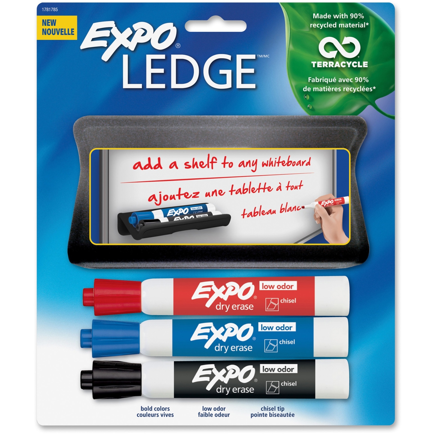 Expo White Board Eraser Holder Ledge Official online store Free all