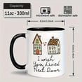 thumbnail image 3 of 1pc, 11oz Both Sides Custom Mug, Personalized Coffee Mug - Design Custom Cup With Custom Photo Text And Logo Novelty Customized Gifts For Men And Women, Valentine's Day, Thanksgiving Day, Birthday, 3 of 8