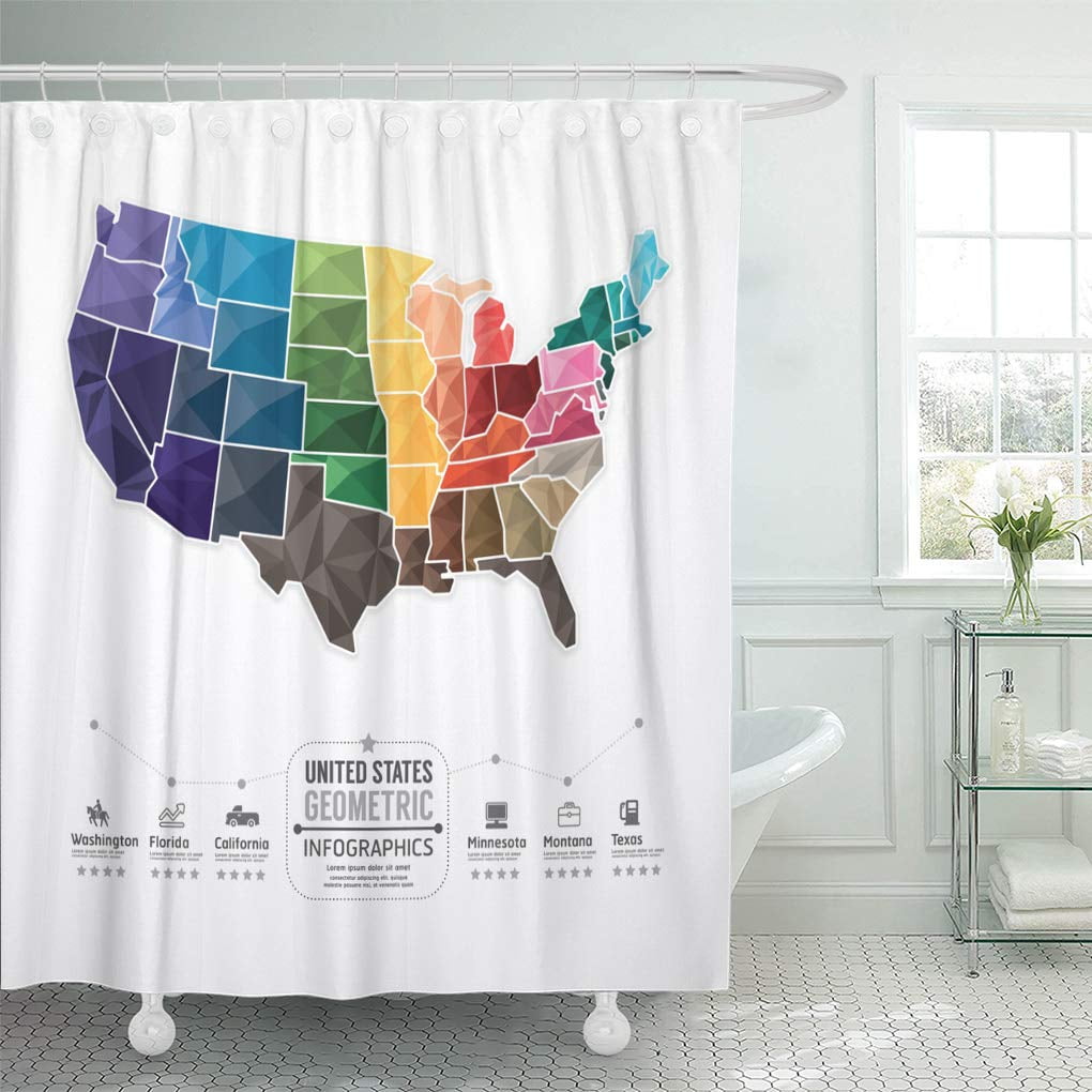 USA Statue of Liberty Waterproof Fabric Shower Curtain Home Decoration Creative USA Statue of Liberty Waterproof Fabric Shower Curtain Home Decoration Creative