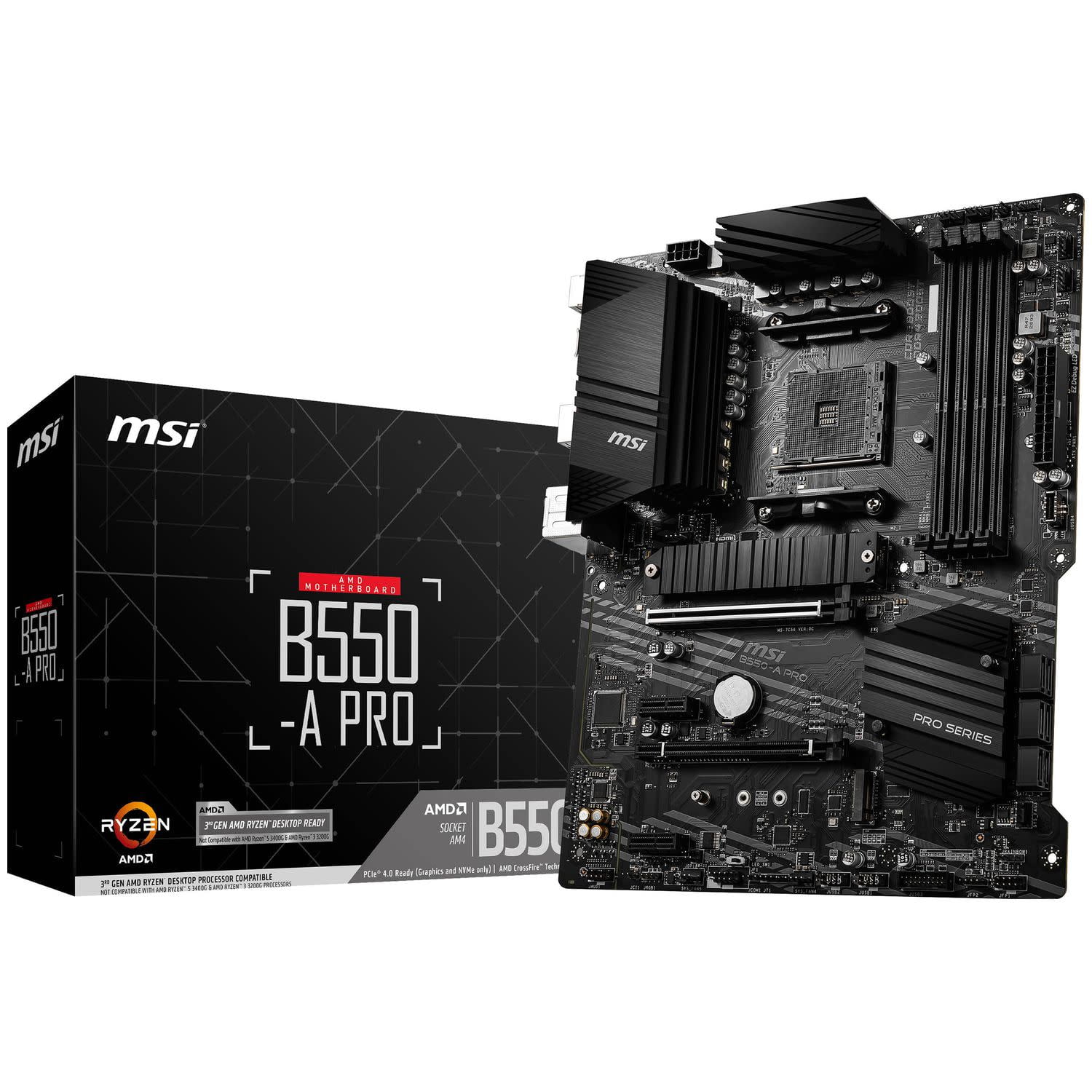 MSI B550A Pro ATX Motherboard