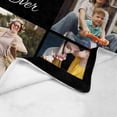 thumbnail image 3 of AISENIN Custom Blankets Gifts for Girlfriend Boyfriend Family Custom Blanket Wife and Husband Photo for Meaningful Day Valentines Day Birthday Christmas 10 Photos 50*60Inch, 3 of 5
