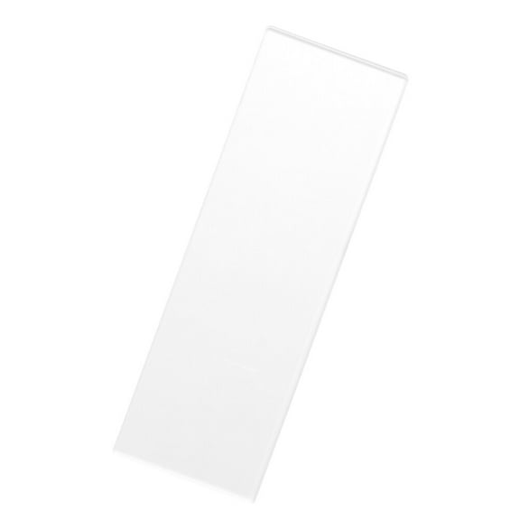 FRCOLOR 1Pcs 20.3X12.7CM Transparent Acrylic Rectangular Scraper for Cake Shaping Tool Baking