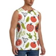 thumbnail image 2 of Balery Tomatoes Men's Sleeveless Muscle Shirts Workout Tank Top, Moisture Wicking, Odor Protection-Medium, 2 of 8