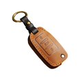 thumbnail image 2 of figatia Automotive Key Fob with Keyring Key Fob Holder with Keychain for brown, 2 of 9
