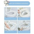 thumbnail image 3 of Cute Bathroom Waterproof U-Shaped Toilet Seat Cover Toilet Lid Cushion Seat Ring Toilet Pad Mat B, 3 of 8