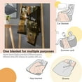 thumbnail image 6 of Personalised Blanket Custom Photos Blanket Memory Gift with Photo Text Collage Customized Blankets Gift Personalised Throw Blanket for Family Mom Dad Kids Wife Friends, 100x125cm, 6 of 6