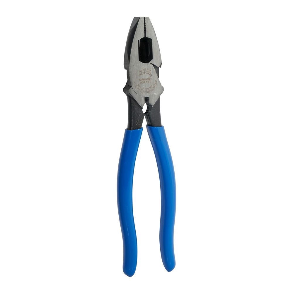 NE-Type Side Cutter Pliers, 9 3/8 in Length, 23/32 in Cut, Plastic-Dipped Handle
