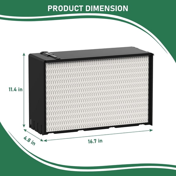 2 Pack 1045 Super Wick Humidifier Filter Replacement