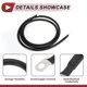thumbnail image 4 of Unique Bargains 1 Pc Cable Inversor de Batería Cable de Batería 3/8" Lug 1/0 AWG Gauge 8FT Negro Cobre Estañado, 4 of 7