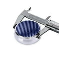 thumbnail image 4 of Deep Blue And White Dots Round Pill Box Small Pill Case For Purse Pocket Medicine Organizer Travel Pillbox Portable Pill Container, 4 of 6