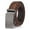 Burnt Umber, variant on Infinity Imprint Leather Ratchet Belt