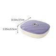 thumbnail image 3 of Fruit Tray Household Coffee Table Dried Fruit Box Divided Melon Candy Snack Storage Box, 3 of 6